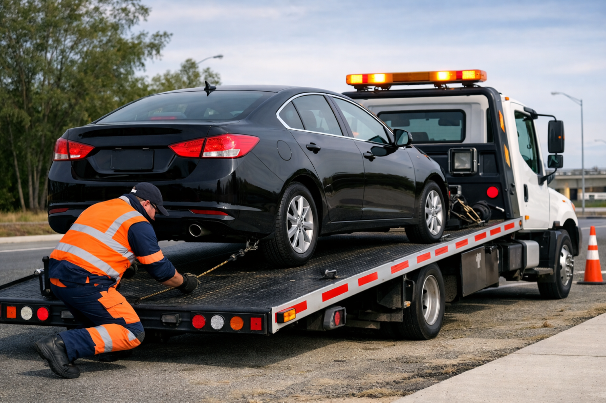 DE LA CRUZ TOWING LLC tow truck